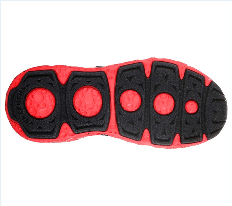  Boys Skech-X: Cosmic Foam - Portal Crusher Black/Red