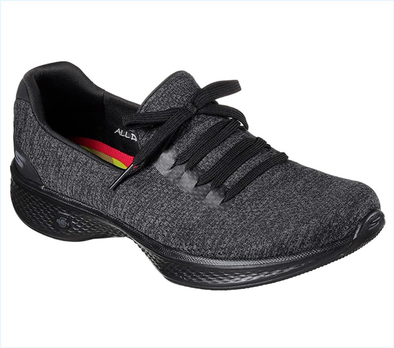  Women GOwalk 4 - All Day Comfort Black/Gray