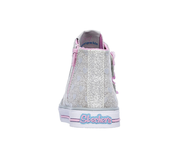  Girls Twinkle Toes: Shuffles - Doodle Days Gray/Pink