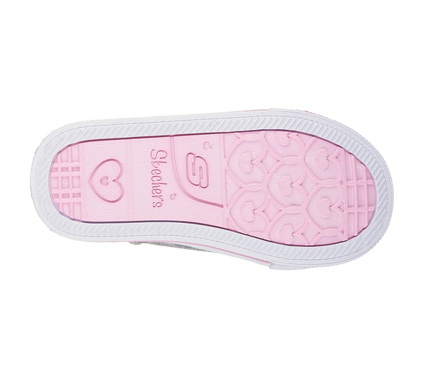  Girls Twinkle Toes: Shuffles - Doodle Days Gray/Pink