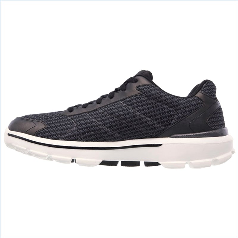  Men Extra Wide Fit (4E) Shoes - Fitknit Black/White