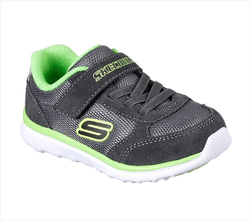  Boys Skech-Trax Charcoal