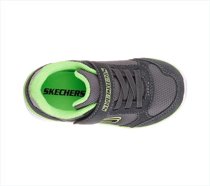  Boys Skech-Trax Charcoal