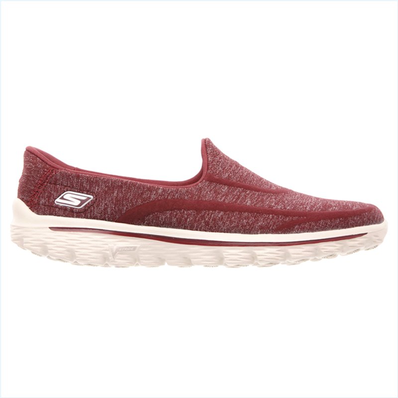  Women GOwalk 2 - Super Sock Burgundy