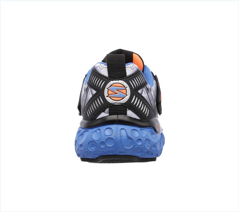  Boys Skech-X: Cosmic Foam - Portal-X Black/Orange