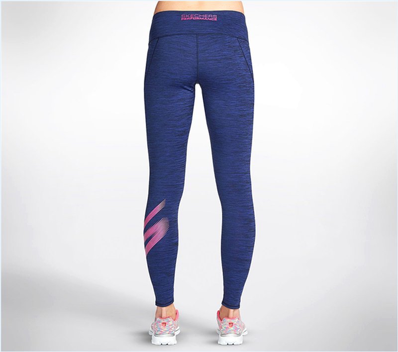  Women Lamb Leggings Blue