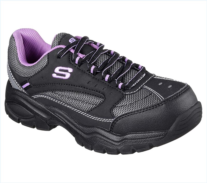  Women Work: Biscoe Black/Purple