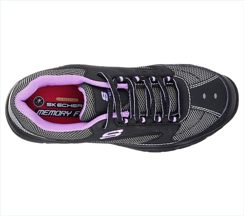  Women Work: Biscoe Black/Purple