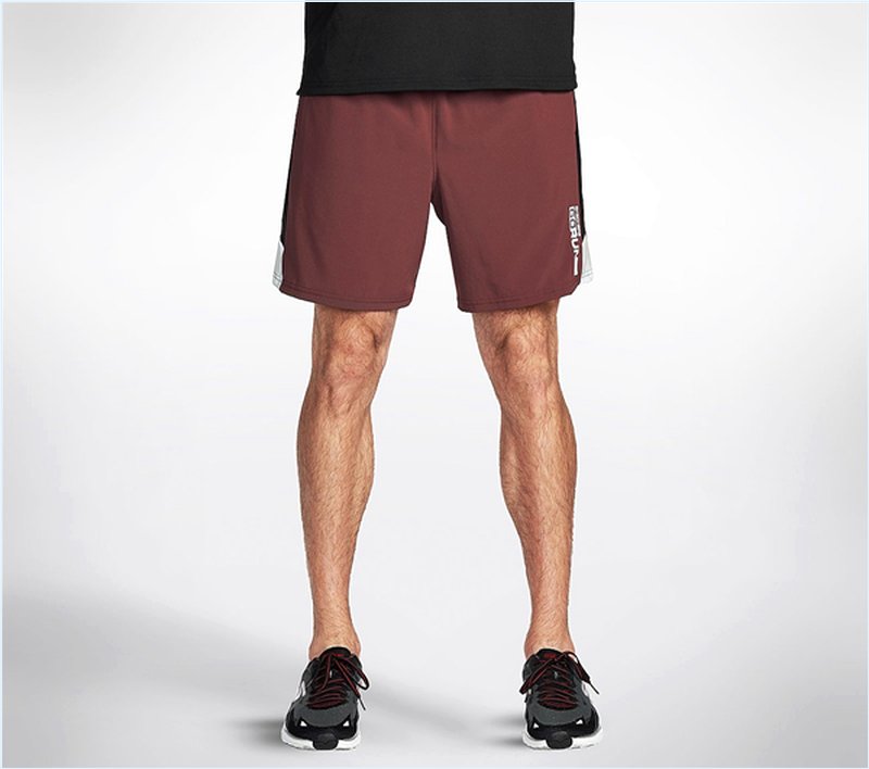  Men Rivalry Short Burgundy