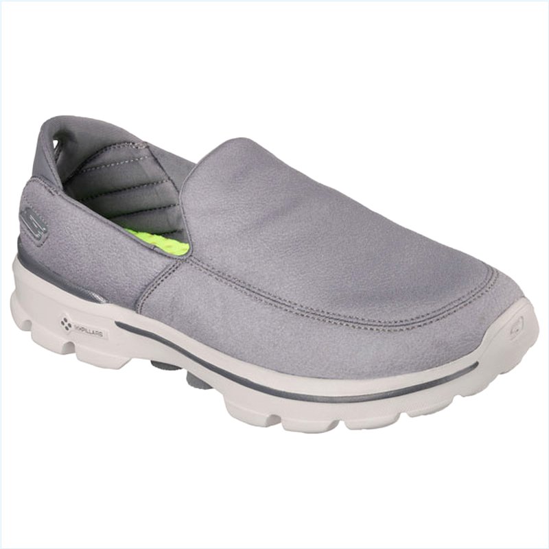  Men Extra Wide Fit (4E) Shoes - LT Charcoal