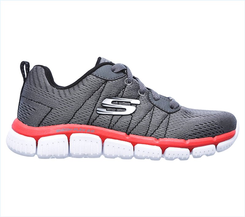  Boys Skech Flex 2.0 - Quick Pick Charcoal/Black