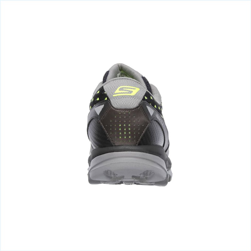  Men Extra Wide Fit (4E) Shoes - Ultra Black/Lime