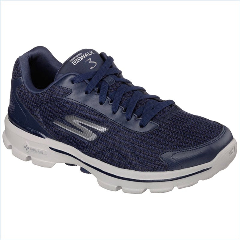  Men Extra Wide Fit (4E) Shoes - Fitknit Navy