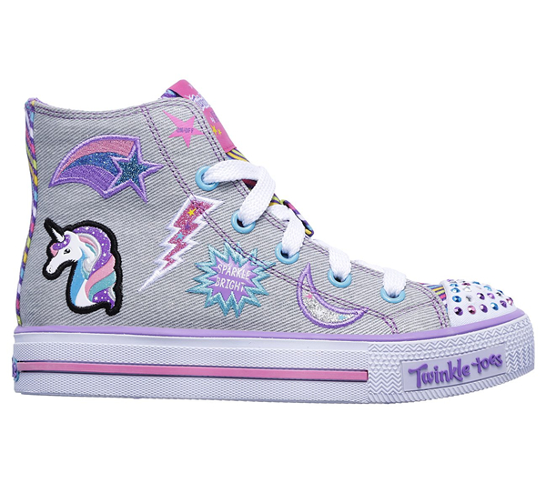  Girls Twinkle Toes: Shuffles - Twist Turns Gray/Multi