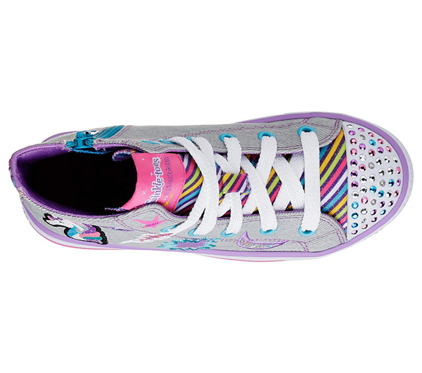  Girls Twinkle Toes: Shuffles - Twist Turns Gray/Multi