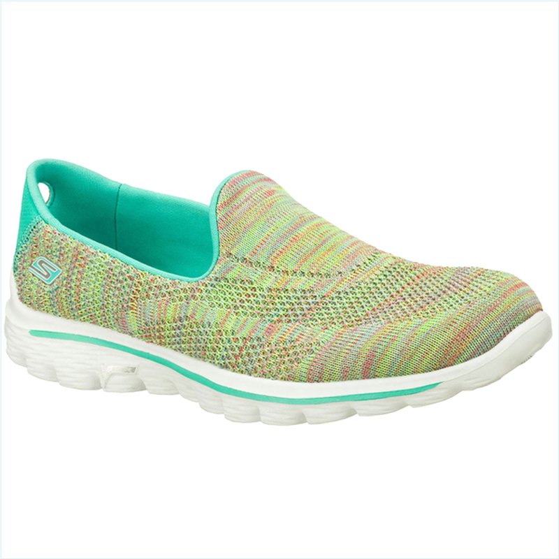  Women GOwalk 2 - Hypo Aqua/Multi