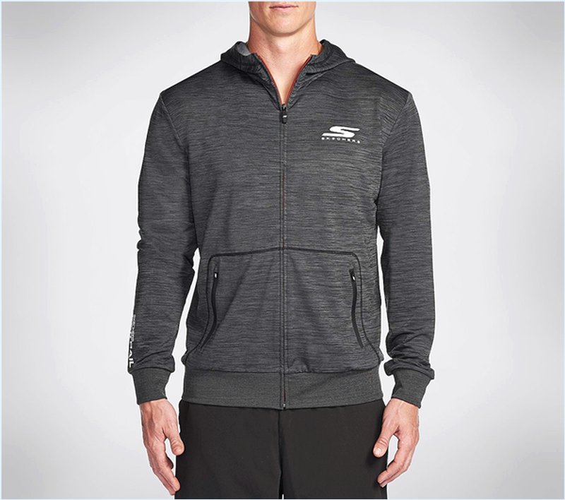  Men Elevation Zip Jacket Gray