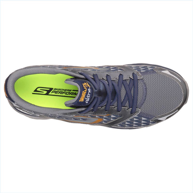  Men Extra Wide Fit (4E) Shoes - Ultra Charcoal/Navy