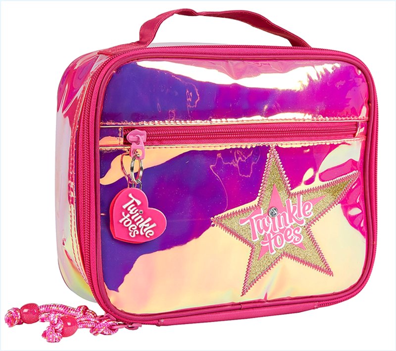  Girls Twinkle Toes: GLO Lunch Box Pink