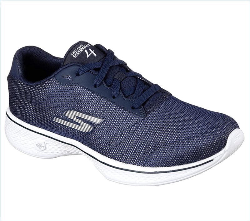  Women GOwalk 4 - Brisk Navy/White