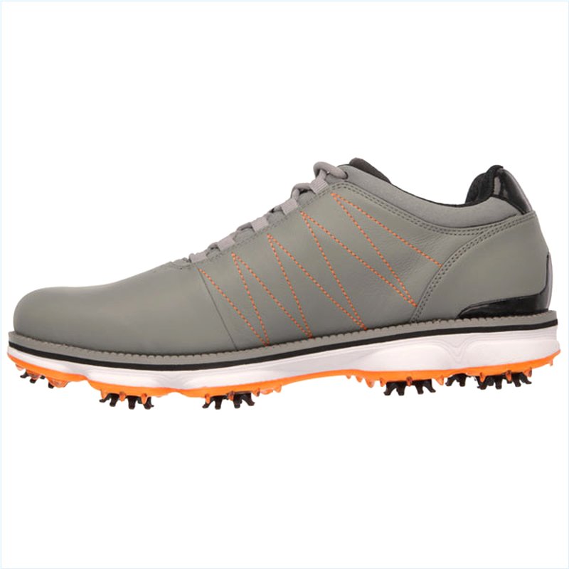  Men Extra Wide Fit (4E) Shoes - Matt Kuchar Official Gray/Orange