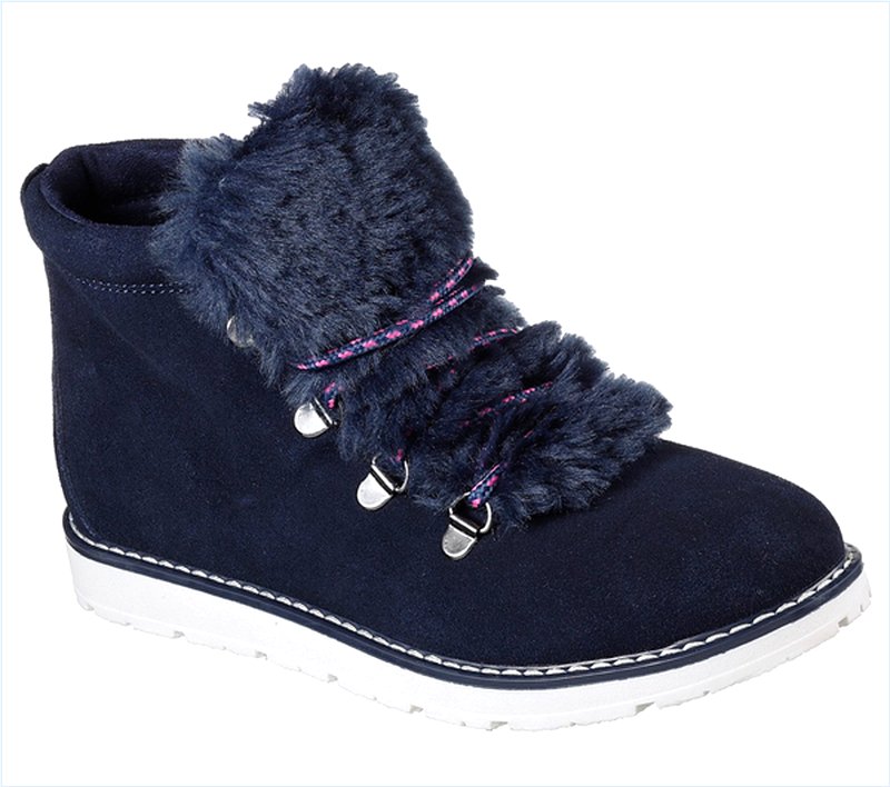  Women Bobs Alpine - Fur-Eva Navy