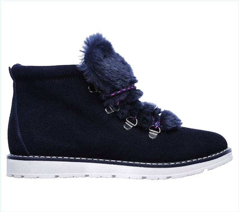  Women Bobs Alpine - Fur-Eva Navy