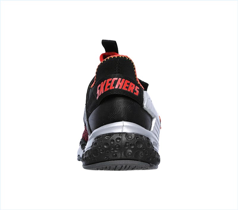  Boys Skech X: Cosmic Foam II Black/Red