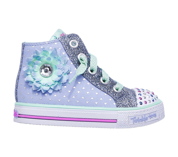  Girls Twinkle Toes: Shuffles - Bloom Boom Periwinkle/Multi