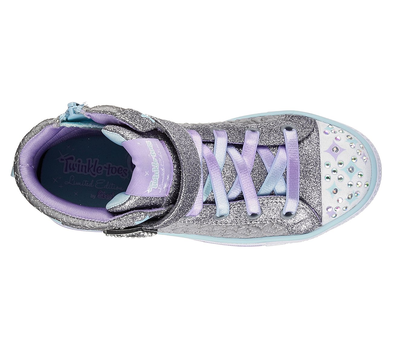  Girls Twinkle Toes: Shuffles - Twinkle Charm Gunmetal