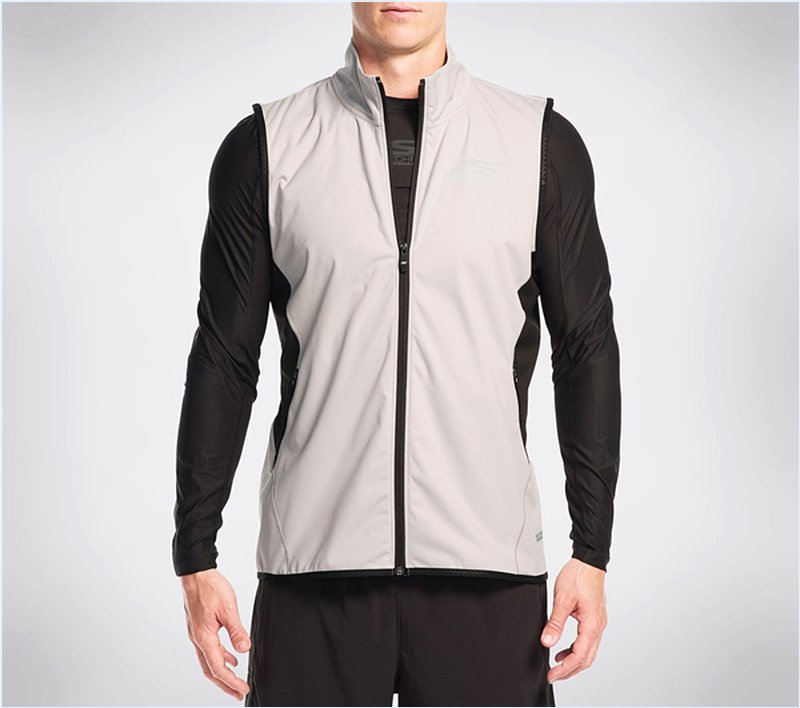  Men GO Golf Vest Gray