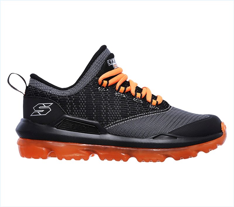  Boys Skech-Air Street Black/Orange