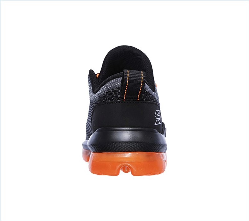  Boys Skech-Air Street Black/Orange