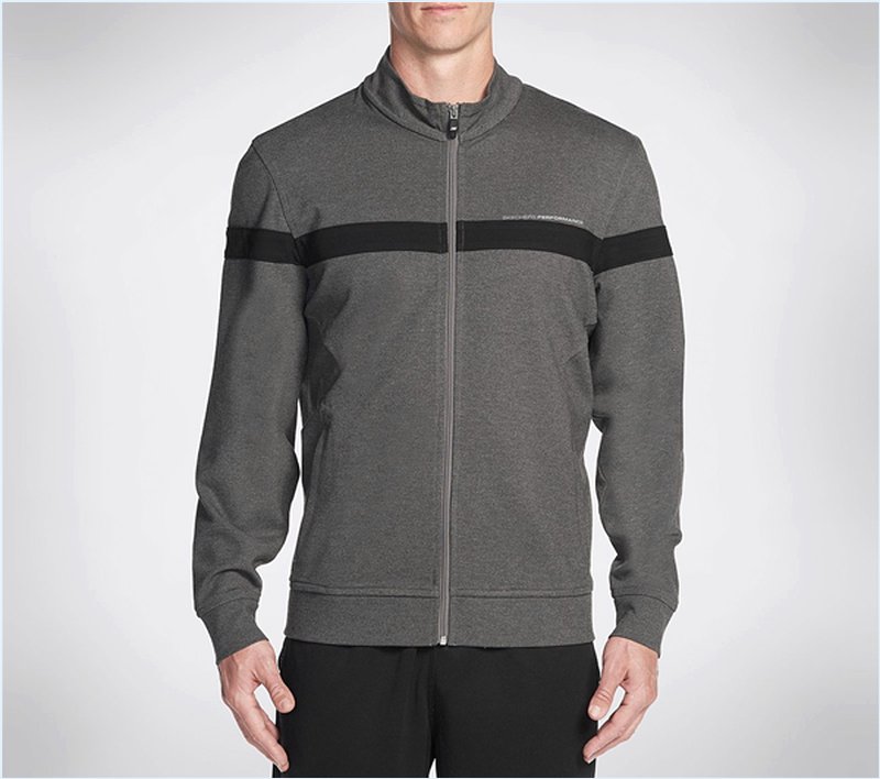  Men Trackster Jacket Charcoal