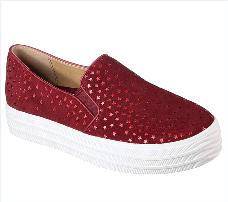  Women Double Up - Galactica Red