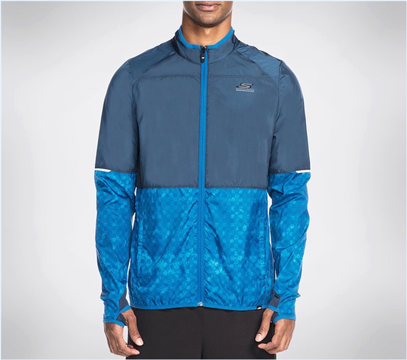  Men Headwind Packable Jacket LMJAS Navy