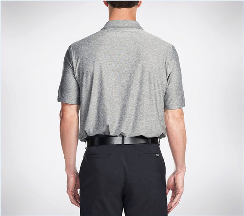  Men Pine Valley Polo Shirt Charcoal