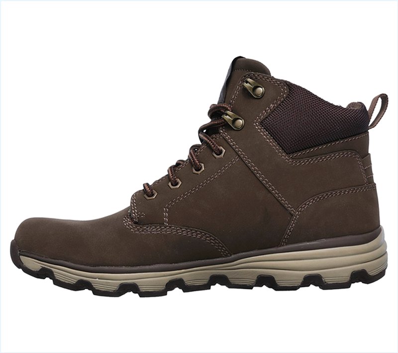  Men Boots: Format - Glaven Light Brown