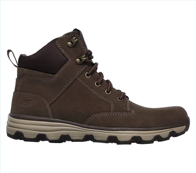  Men Boots: Format - Glaven Light Brown