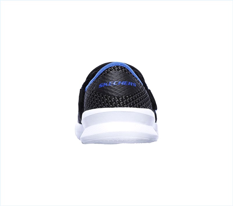  Boys Skech Stepz - Power Stride Black/Royal