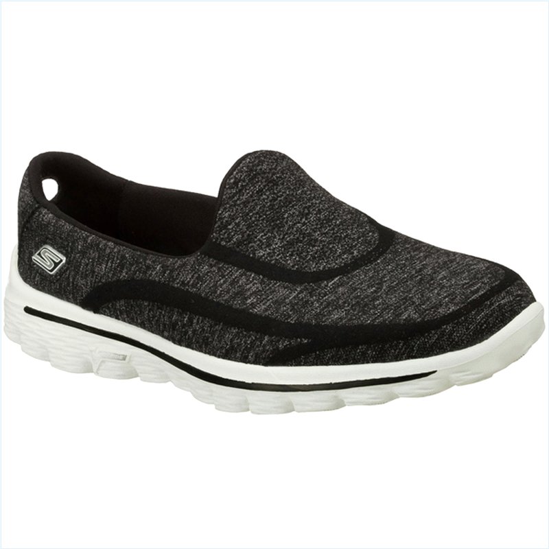  Women GOwalk 2 - Super Sock Black/White