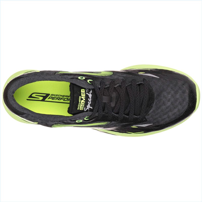  Men Extra Wide Fit (4E) Shoes - Speed Black/Green