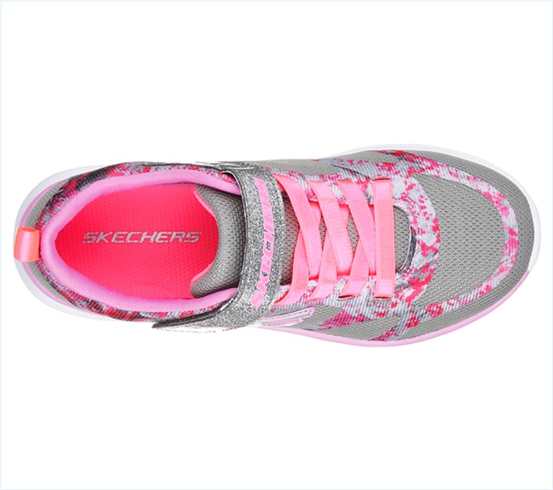  Girls Trainer Lite - Bright Racer Gray/Pink