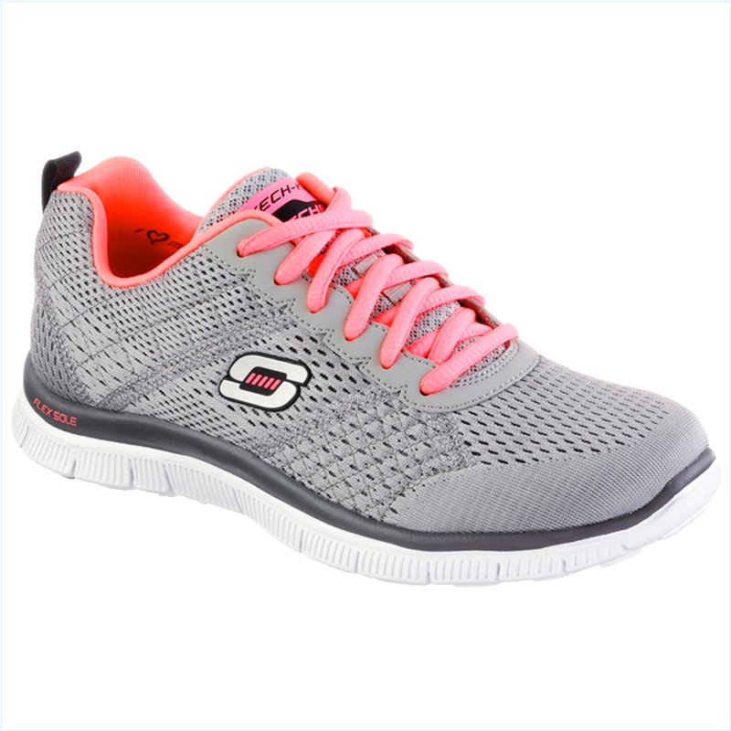  Women Flex Appeal - Obvious Choice Light Gray/Coral