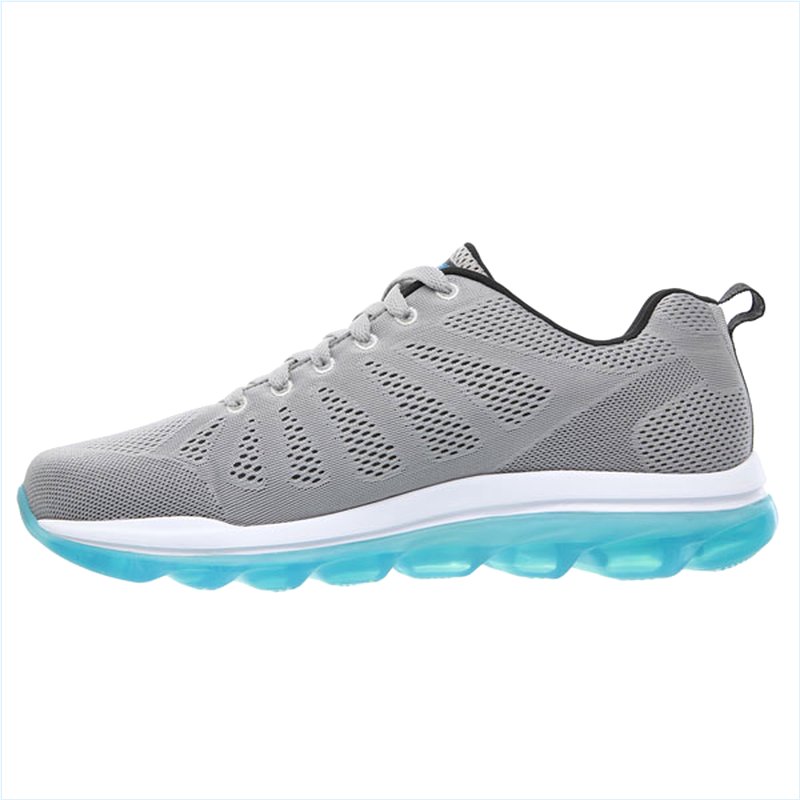  Men Extra Wide Fit (4E) Shoes - Game Changer Light Gray/Blue