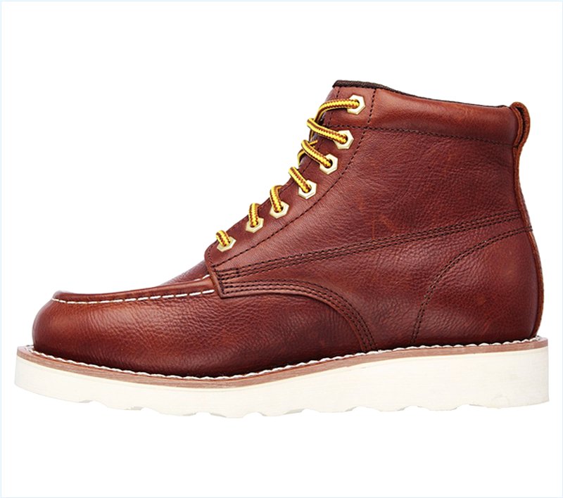  Men Work: Relaxed Fit Pettus Red/Brown