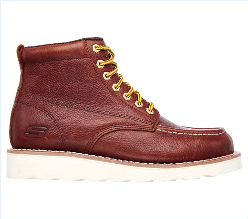  Men Work: Relaxed Fit Pettus Red/Brown