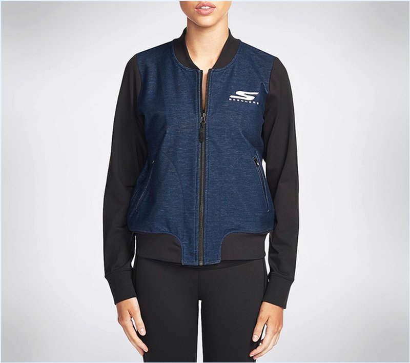  Women GO Walk Bomber Jacket Navy