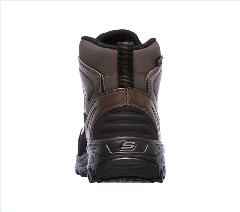  Women Work: D'Lites - Amasa Alloy Toe Brown