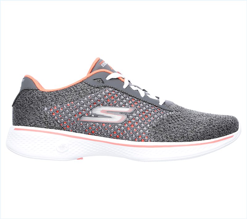  Women GOwalk 4 - Exceed Charcoal/Coral